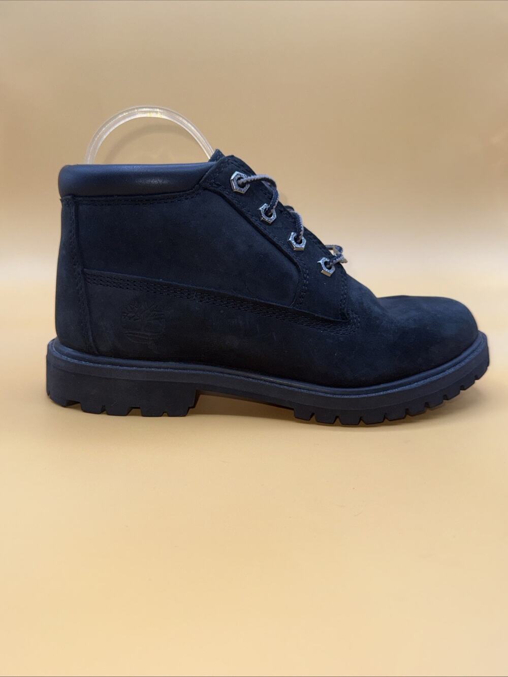 Women’s TIMBERLAND Black Anti Fatigue Nellie Waterproof Chukka Boots Size 6.5